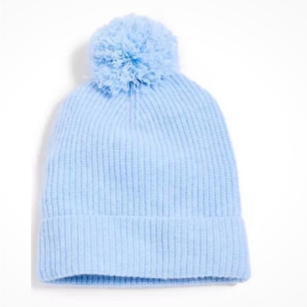 Love Shack Fancy Orah Pom Pom Beanie
